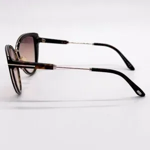 NEW TOM FORD ANJELICA-02 TF868 52F WOMEN CAT EYE SUNGLASSES FT0868/S HAVANA GOLD NEW TOM FORD ANJELICA-02 TF868 52F CAT EYE WOMEN SUNGLASSES  main image 3